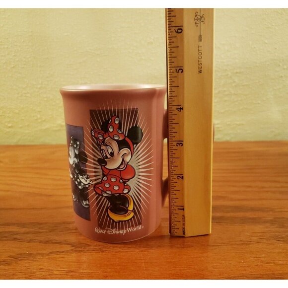 Minnie Mouse Coffee Or Tea Cup Pink Disney Vintage - Picture 6 of 6